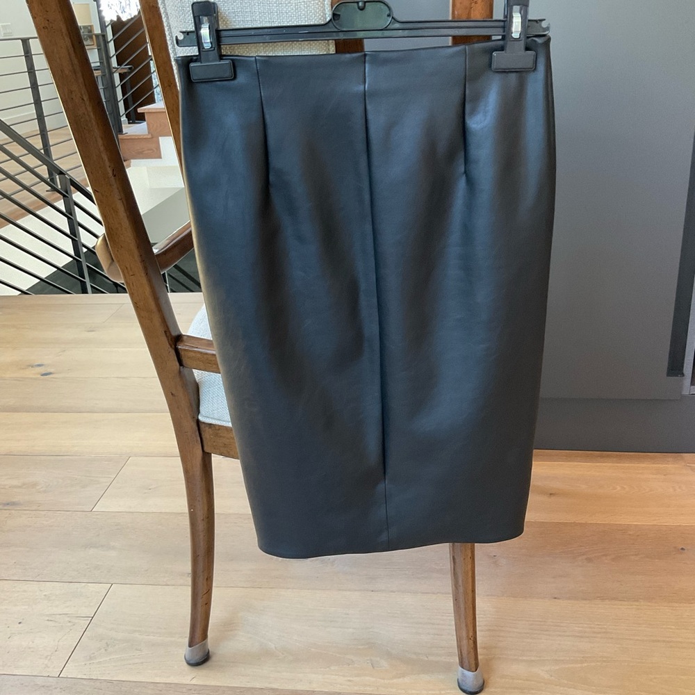 Wolford “Jenna” Faux Leather Skirt Size 8